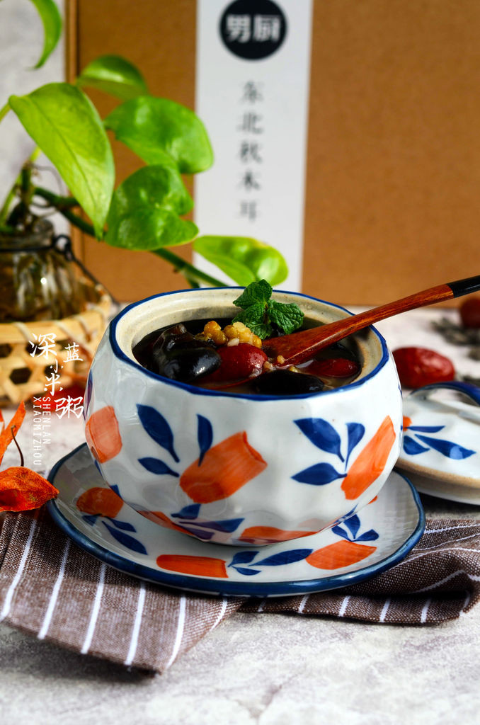 绿豆木耳甜汤的做法