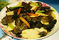 淮山炒木耳的做法