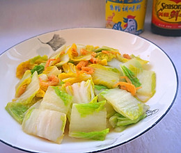 #福气年夜菜#美极海米炒白菜的做法