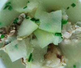 冬瓜棒骨汤，清香解油腻！#味达美星厨X小厨中秋团圆宴#的做法