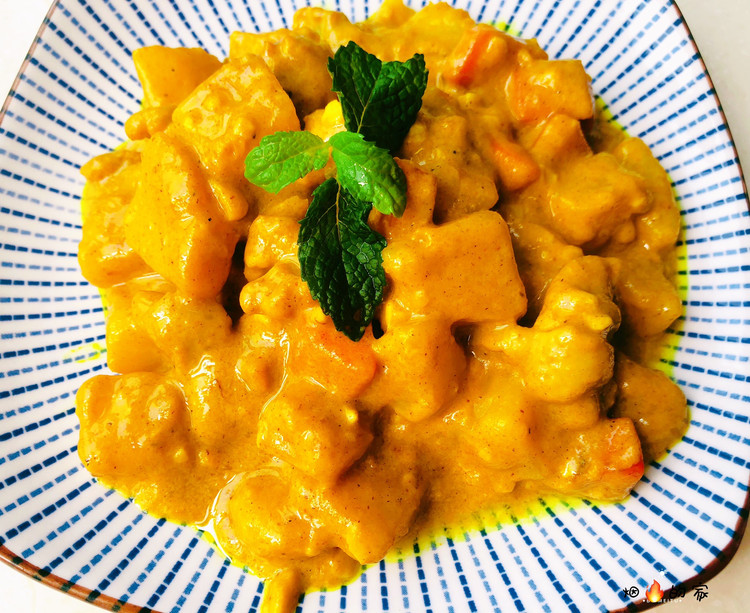 咖喱鸡块（咖喱粉版本）的做法