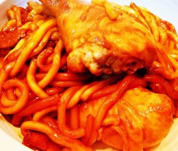 鸡腿炖土豆粉条的做法