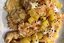 芥末虾球的做法