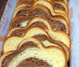 梅花型双色吐司的做法