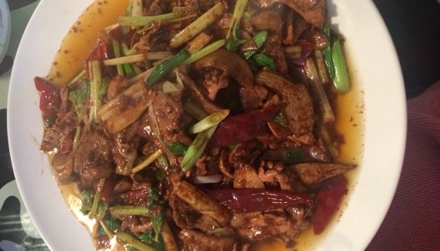 家常肝腰合炒的做法