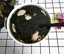 紫菜肉饼汤的做法