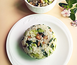 一碗咸肉菜饭的做法