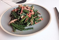 豇豆炒肉丝的做法