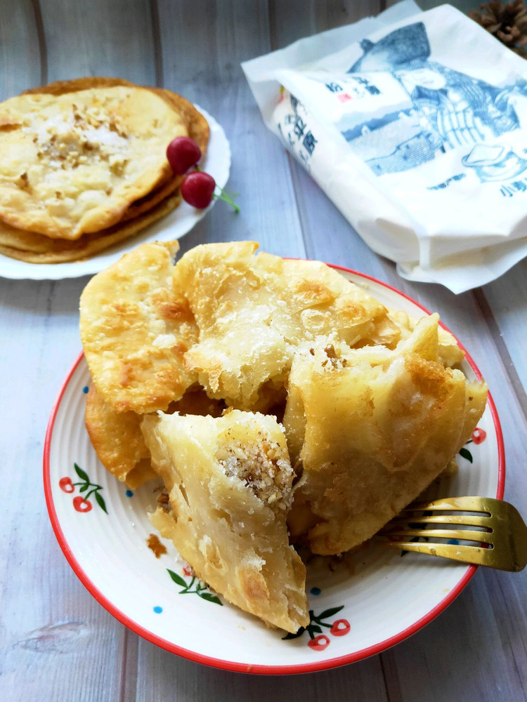 家乡美食飞沙核桃油饼的做法