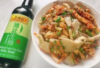 #李锦记X豆果 夏日轻食美味榜# 平菇炒肉片的做法
