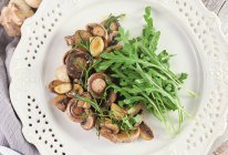 香草黑椒烤蘑菇的做法