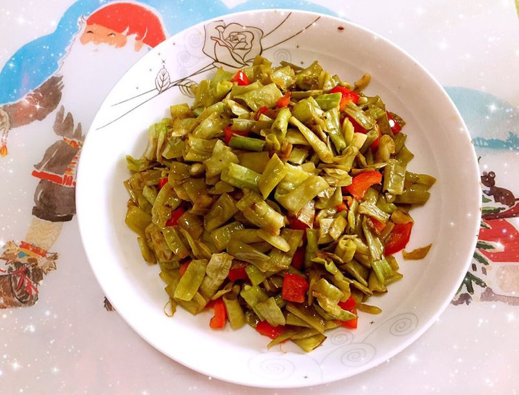 私房酸豆角的做法