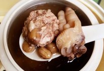 花生瘦肉鸡爪汤的做法