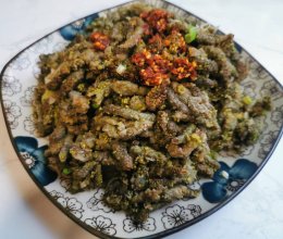 构树穗麦饭的做法