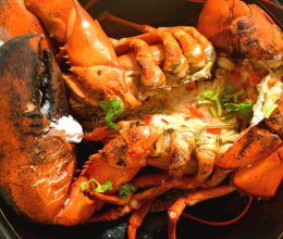 蒜蓉蒸龙虾的做法