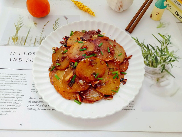 香辣土豆片的做法