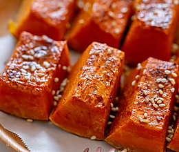 辣味烤南瓜｜绵软粉糯的做法