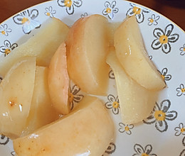蒸苹果（宝宝拉肚子吃很管用）的做法