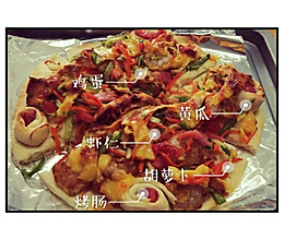 超美味自制鲜蔬披萨的做法
