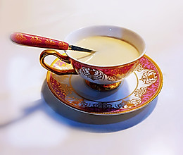 茉莉花香奶茶的做法