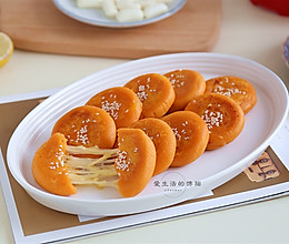 红薯榴莲芝士饼的做法