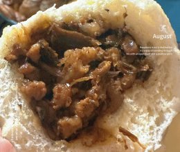 梅菜肉包子的做法