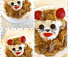 蚝油牛肉杏鲍菇儿童餐的做法