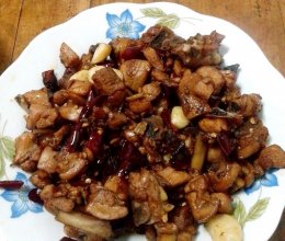 干煸鸡丁的做法