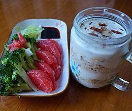 香蕉隔夜麦片【减脂餐】的做法