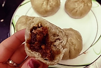 #美食说出“新年好”#自然枣香，坚果枣泥包的做法