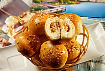 花生椰蓉馅早餐包#安佳烘焙学院#的做法