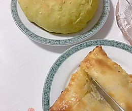 酥皮红豆芝士三角包的做法