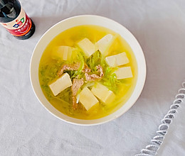 牛肉豆腐汤的做法