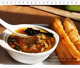 羊肉丸子胡辣汤的做法