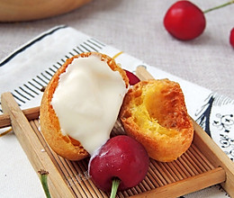 冰淇淋泡芙的做法