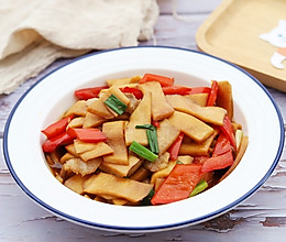 杏鲍菇炒肉的做法