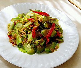 虾皮西葫芦的做法