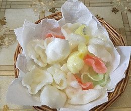 #80后小时候味道#零食——炸虾片的做法