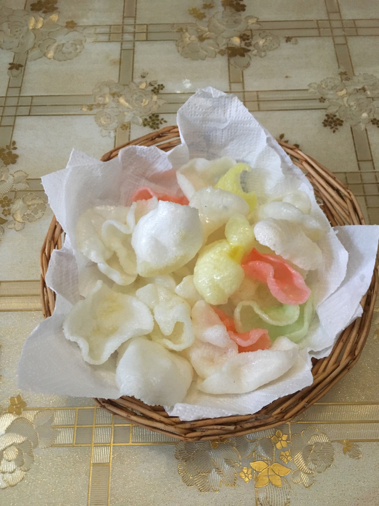 零食——炸虾片的做法
