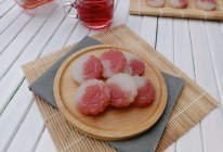 #莓语健康日记#双色水晶饼的做法