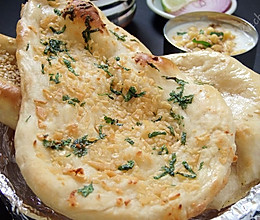 印巴美食 【烤箱版印度馕】 （Naan）的做法