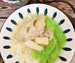 #肉食主义#鸡汤面的做法