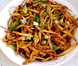 干煸杏鲍菇的做法