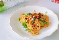 #纳福汇轻松喷出美味#香辣藕片的做法