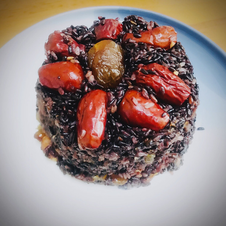 血糯米八宝饭（低糖版）的做法
