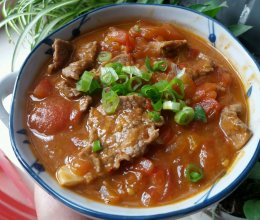 番茄滑牛肉的做法