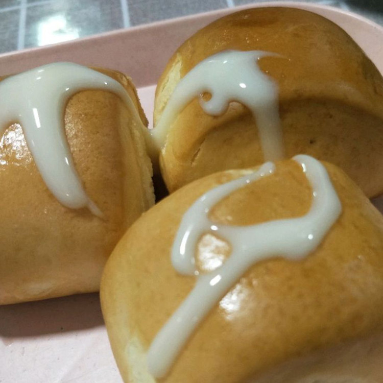黄金牛奶馒头的做法