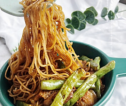 豆角焖面的做法