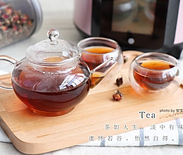 玫瑰养颜茶的做法