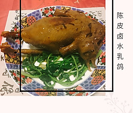 陈皮卤水乳鸽的做法